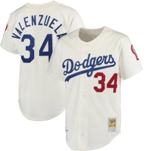 Fernando Valenzuela Los Angeles Dodgers Mitchell & Ness Authentic Jersey - White photo 1 Jersey4u