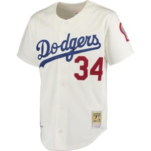 Fernando Valenzuela Los Angeles Dodgers Mitchell & Ness Authentic Jersey - White photo 2 Jersey4u