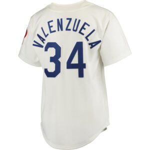 Fernando Valenzuela Los Angeles Dodgers Mitchell & Ness Authentic Jersey - White photo 3 Jersey4u