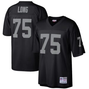 Howie Long Las Vegas Raiders Mitchell & Ness Retired Player Legacy Jersey4u Jersey - Black photo 1 Jersey4u