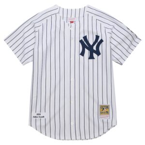 Ichiro Suzuki New York Yankees Mitchell & Ness 2014 Cooperstown Collection Authentic Throwback Jersey - White photo 2 Jersey4u