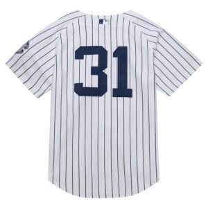 Ichiro Suzuki New York Yankees Mitchell & Ness 2014 Cooperstown Collection Authentic Throwback Jersey - White photo 3 Jersey4u