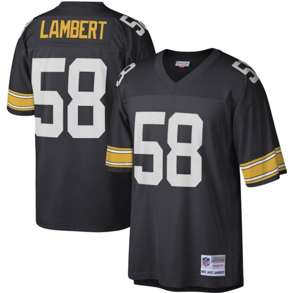 Jack Lambert Pittsburgh Steelers Mitchell & Ness Legacy Jersey4u Jersey - Black photo 1 Jersey4u