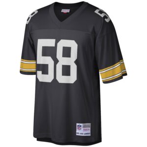 Jack Lambert Pittsburgh Steelers Mitchell & Ness Legacy Jersey4u Jersey - Black photo 2 Jersey4u