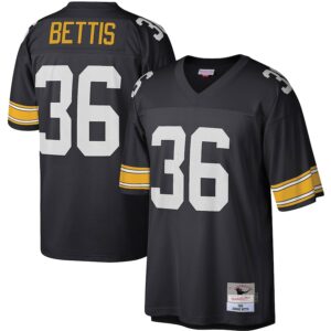 Jerome Bettis Pittsburgh Steelers Mitchell & Ness Legacy Jersey4u Jersey - Black photo 1 Jersey4u