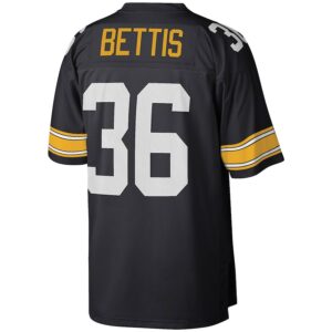 Jerome Bettis Pittsburgh Steelers Mitchell & Ness Legacy Jersey4u Jersey - Black photo 3 Jersey4u