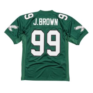 Jerome Brown Philadelphia Eagles Mitchell & Ness 1991 Authentic Jersey - Kelly Green photo 3 Jersey4u