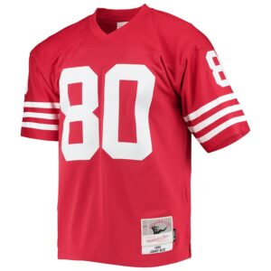 Jerry Rice San Francisco 49ers Mitchell & Ness Legacy Jersey4u Jersey - Scarlet photo 2 Jersey4u