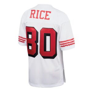Jerry Rice San Francisco 49ers 1994 Mitchell & Ness Authentic Throwback Retired Player Jersey - White photo 3 Jersey4u
