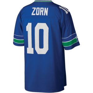 Jim Zorn Seattle Seahawks Mitchell & Ness Legacy Jersey4u Jersey - Royal photo 3 Jersey4u