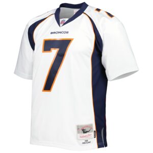 John Elway Denver Broncos Mitchell & Ness 1998 Legacy Jersey4u Jersey - White photo 2 Jersey4u