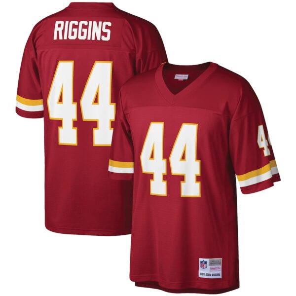 John Riggins Washington Football Team Mitchell & Ness Legacy Jersey4u Jersey - Burgundy photo 1 Jersey4u