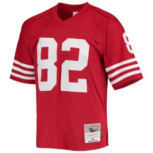 John Taylor San Francisco 49ers Mitchell & Ness Legacy Jersey4u Jersey - Scarlet photo 2 Jersey4u