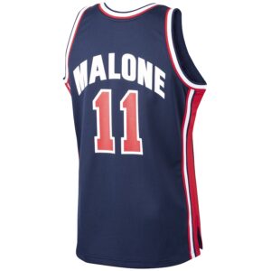 Karl Malone USA Basketball Mitchell & Ness 1992 Dream Team Authentic Jersey - Navy photo 3 Jersey4u