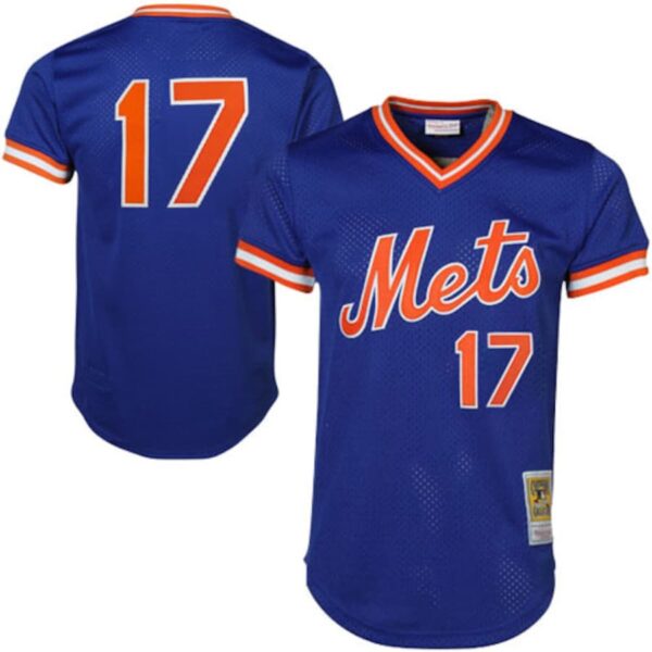 Keith Hernandez New York Mets Mitchell & Ness Cooperstown Mesh Batting Practice Jersey Royal photo 1 Jersey4u