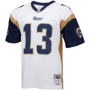Kurt Warner Los Angeles Rams Mitchell & Ness Big & Tall 2001 Retired Player Jersey4u Jersey - White photo 2 Jersey4u