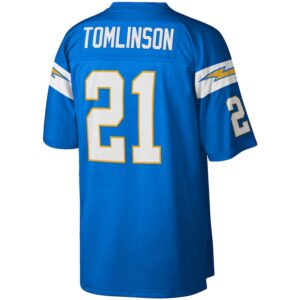 LaDainian Tomlinson Los Angeles Chargers Mitchell & Ness Legacy Jersey4u Jersey - Powder Blue photo 3 Jersey4u