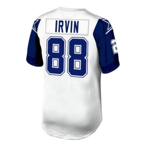 Michael Irvin Dallas Cowboys 1994 Mitchell & Ness Authentic Throwback Retired Player Jersey - White photo 3 Jersey4u