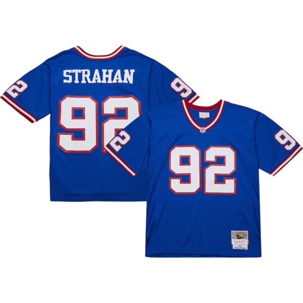 Michael Strahan New York Giants Mitchell & Ness Big & Tall 1993 Retired Player Jersey4u Jersey - Royal photo 1 Jersey4u