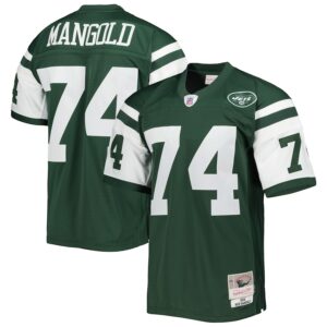Nick Mangold New York Jets Mitchell & Ness Legacy Jersey4u Jersey - Green photo 1 Jersey4u