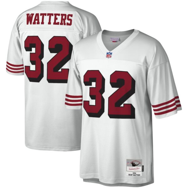 Ricky Watters San Francisco 49ers Mitchell & Ness Legacy Jersey4u Jersey - White photo 1 Jersey4u