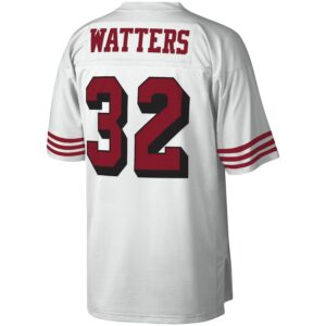 Ricky Watters San Francisco 49ers Mitchell & Ness Legacy Jersey4u Jersey - White photo 3 Jersey4u