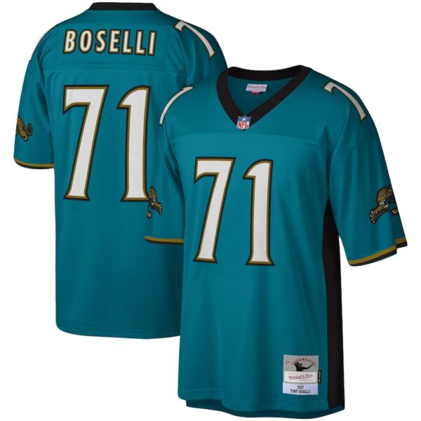 Tony Boselli Jacksonville Jaguars Mitchell & Ness Legacy Jersey4u Jersey - Teal photo 1 Jersey4u