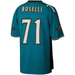 Tony Boselli Jacksonville Jaguars Mitchell & Ness Legacy Jersey4u Jersey - Teal photo 3 Jersey4u
