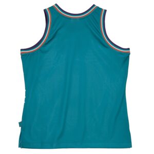Utah Jazz Mitchell & Ness Hardwood Classics Blown Out Fashion Jersey - Turquoise photo 3 Jersey4u