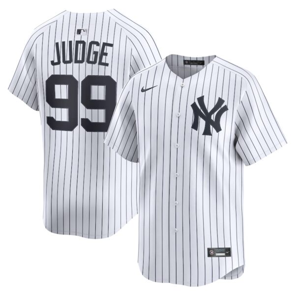 Aaron Judge New York Yankees Nike Home Limited Player Jersey - White photo 1 Jersey4u