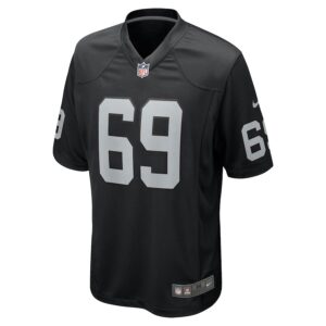 Adam Butler Las Vegas Raiders Nike Team Game Jersey -  Black photo 2 Jersey4u