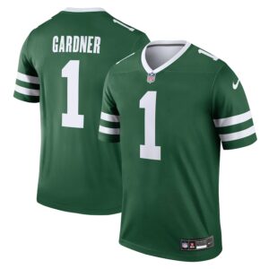 Ahmad Sauce Gardner New York Jets Nike Legend Player Performance Top - Legacy Green photo 1 Jersey4u