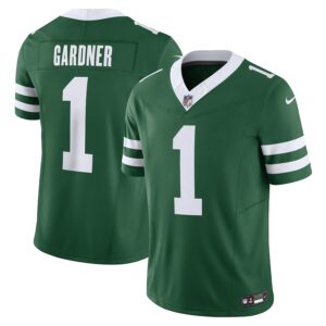 Ahmad Sauce Gardner New York Jets Nike Vapor F.U.S.E. Limited Jersey - Legacy Green photo 1 Jersey4u
