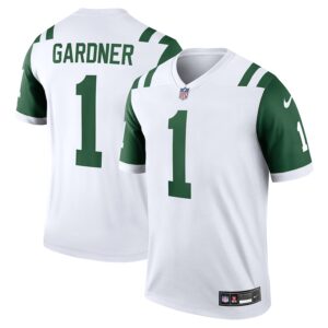 Ahmad Sauce Gardner New York Jets Nike Alternate Legend Player Performance Top - White photo 1 Jersey4u