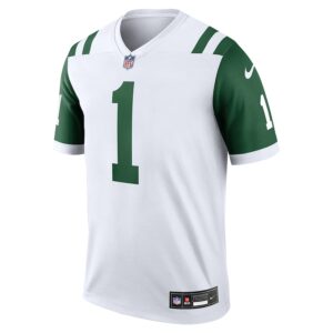 Ahmad Sauce Gardner New York Jets Nike Alternate Legend Player Performance Top - White photo 2 Jersey4u