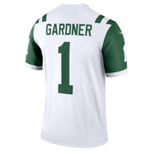 Ahmad Sauce Gardner New York Jets Nike Alternate Legend Player Performance Top - White photo 3 Jersey4u