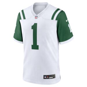 Ahmad Sauce Gardner New York Jets Nike Classic Alternate Game Jersey - White photo 2 Jersey4u
