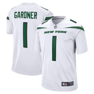 Ahmad Sauce Gardner New York Jets Nike Player Game Jersey - White photo 1 Jersey4u