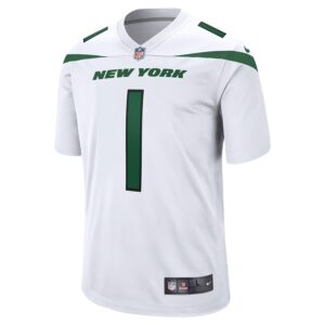 Ahmad Sauce Gardner New York Jets Nike Player Game Jersey - White photo 2 Jersey4u