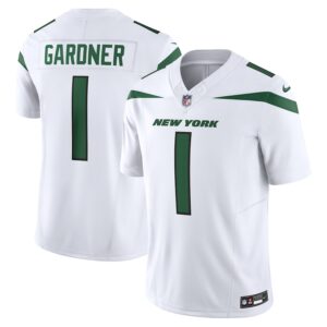 Ahmad Sauce Gardner New York Jets Nike Vapor F.U.S.E. Limited Jersey - White photo 1 Jersey4u