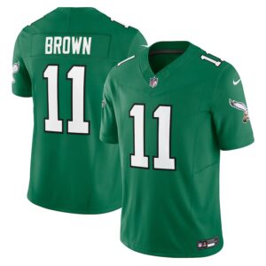 A.J. Brown Philadelphia Eagles Nike Vapor F.U.S.E. Limited Jersey - Kelly Green photo 1 Jersey4u