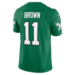 A.J. Brown Philadelphia Eagles Nike Vapor F.U.S.E. Limited Jersey - Kelly Green photo 3 Jersey4u