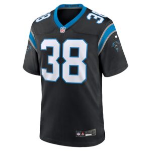 Amaré Barno Carolina Panthers Nike  Game Jersey -  Black photo 2 Jersey4u