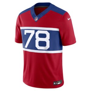 Andrew Thomas New York Giants Nike Alternate Vapor F.U.S.E. Limited Jersey - Century Red photo 2 Jersey4u
