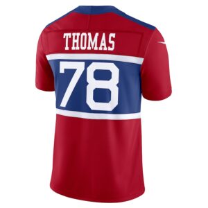 Andrew Thomas New York Giants Nike Alternate Vapor F.U.S.E. Limited Jersey - Century Red photo 3 Jersey4u