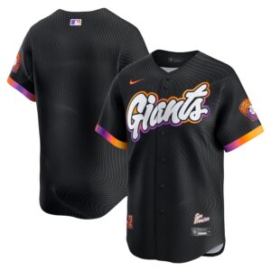 San Francisco Giants Nike 2025 City Connect Limited Jersey - Anthracite photo 1 Jersey4u