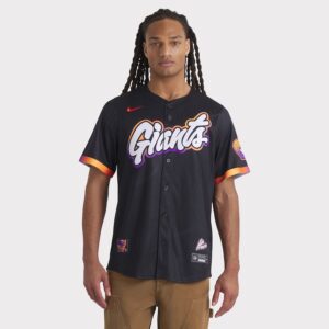 San Francisco Giants Nike 2025 City Connect Limited Jersey - Anthracite photo 4 Jersey4u