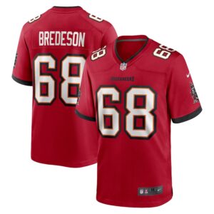 Ben Bredeson Tampa Bay Buccaneers Nike  Game Jersey -  Red photo 1 Jersey4u