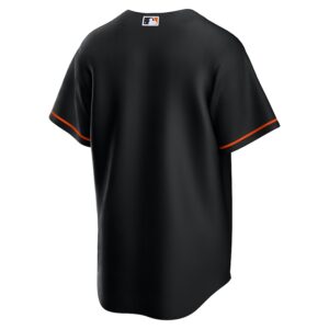 Baltimore Orioles Nike Alternate Jersey4u Team Jersey - Black photo 3 Jersey4u