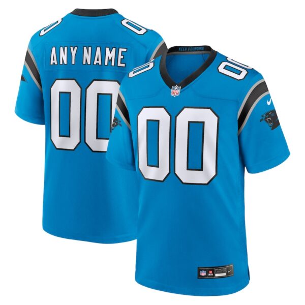 Carolina Panthers Nike Alternate Custom Game Jersey - Blue photo 1 Jersey4u